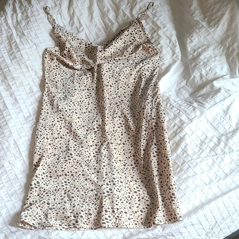 NWT Forever 21 Draped Neck Dress
